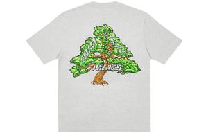 Футболка унисекс серая PALACE, серый