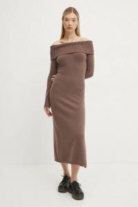 Платье Hollister Co., коричневый