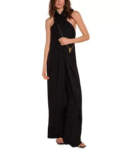 Платье-Халтер "Тихая вода" Johanna Ortiz, черный