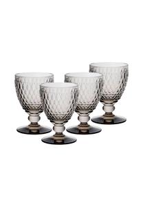 Бокалы Villeroy & Boch Boston Coloured, 400 мл, 4 штуки, серый