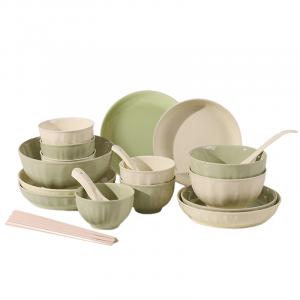 Наборы посуды KAWASIMAYA, Mixed Color 6-Person 28-Piece Set