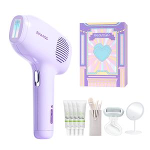 Beautigo Инструмент для удаления волос на всем теле ice cream sapphire ice point light wave для домашнего использования BE932A