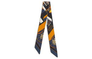 Шёлковый шарф HERMES для женщин Мультиколор