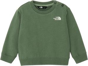 Толстовка The North Face с логотипом B, унисекс, детская, зеленый