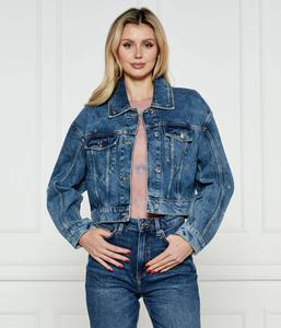 Джинсовая куртка с длинным рукавом Regular fit Hugo, синий