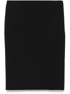 Nº21 твиловая юбка миди, черный