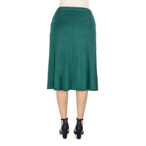 Юбка трапециевидного силуэта с эластичной резинкой на талии для беременных 24Seven Comfort 24Seven Comfort, синий