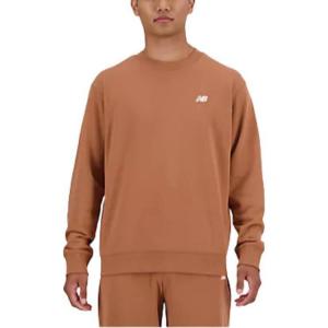 Спортивная толстовка Essentials для мужчин, коричневая New Balance, коричневый