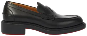 Лоферы Christian Louboutin Urbino Moc Flat Loafer, черный