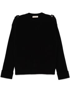 Свитер в рубчик Gentry Portofino, черный