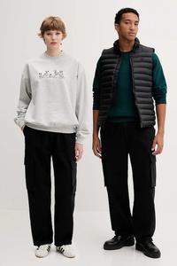 Хлопковые брюки Kaotiko, черный