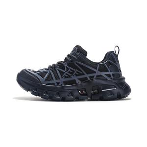 Jifffly Амортизирующие нескользящие дышащие легкие низкие треккинговые кроссовки унисекс Black, цвет Black