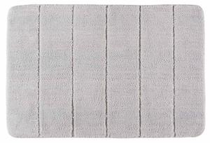 Коврик для ванной WENKO STEPS Light Grey 60 x 90 см, шаблон коврика для ванной комнаты, серый
