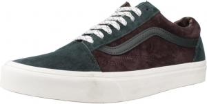 Vans Unisex-Adult Old Skool, Pig Suede Plaid Scarab