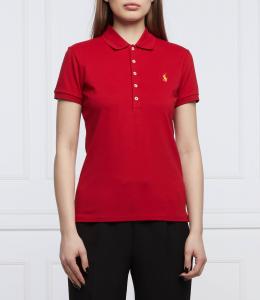 Поло POLO RALPH LAUREN slim fit, красный