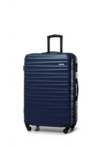 Большой чемодан из abs-пластика на колесах. Wittchen, Blue