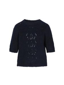 DreiMaster Женский свитер темно-синего цвета