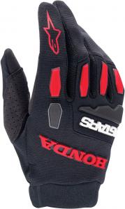 Мотокроссовые перчатки Alpinestars honda full bore, Black/Red