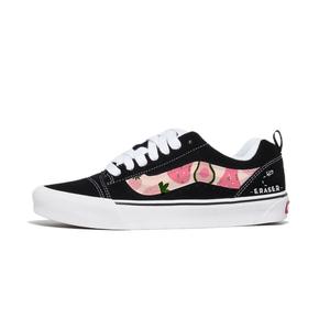 Knu Skool устойчивые к истиранию низкие кроссовки для скейтбординга unisex Vans, черный