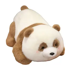 Милые креативные супер-милые пузырчатые панды плюшевые куклы 25см/35см/45см высота Howard, коричневый