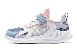 Детские кроссовки GS Low-top розовые/синие Qiaodan