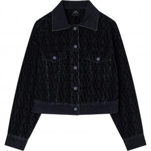 ARMANI EXCHANGE Джинсовая куртка AE FW25, Black