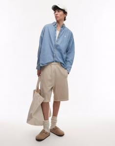 Спортивные шорты Carhartt WIP Nelson бежевого цвета