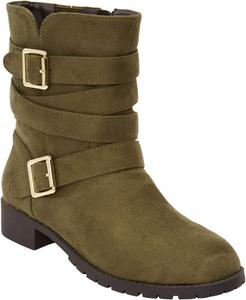 Женские ботинки Comfortview Madi широкого размера, Dark Olive