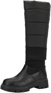 Женские утепленные удобные и стильные ботинки на платформе LYYSKY. Размер соответствует длине стопы, см. таблицу размеров и описание товара. Размеры US5-US11/EU35-EU44, Black(Hx-151)