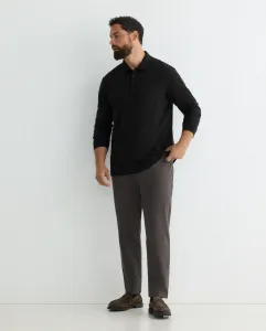 Мужские спортивные брюки больших размеров, стиль чинос Rushmore, темно-серый