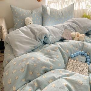 AVIVI Комплект постельного белья 3 предмета, простыня, пододеяльник 150x200 см