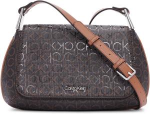 Женская сумка через плечо Charlie Flap от Calvin Klein, Brown/Khaki/Caramel