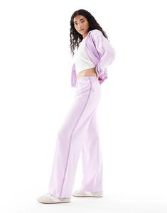 Хлопковые брюки для зала ожидания розового цвета