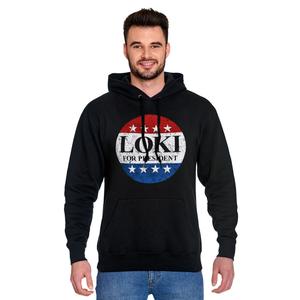 Президенту Толстовка для фанатов Локи черная