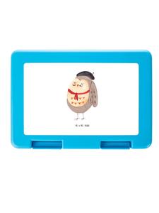 Mr. & Mrs. Panda Белая хлебница в форме совы из Франции, без надписи