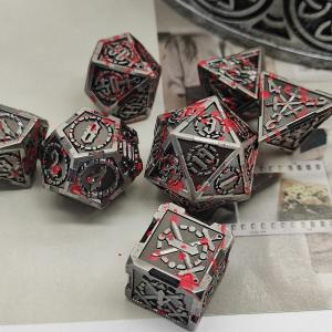 RPG Dice Paladin's Sacrifice RGFK Набор из 7 металлических кубиков