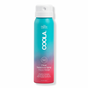Классический органический солнцезащитный спрей для тела в дорожном формате SPF 50. COOLA, Guava Mango