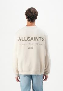 Толстовка AllSaints UNDERGROUND CREW, Feather Taupe/Taupe