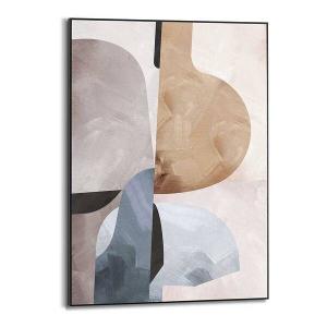 Картина с рамкой Reinders Abstrakte Illusion I, бежевый