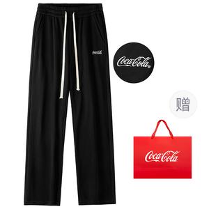 Повседневные брюки унисекс Coca-Cola, Серый (на флисовой подкладке)