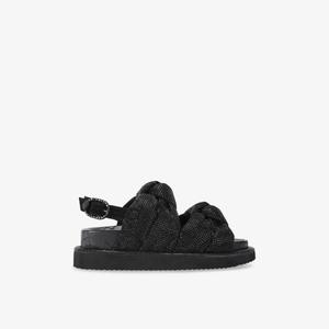 Сандалии Kurt Geiger London Orson knot с плетением, черный