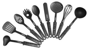 Набор кухонных помощников ilona (9 предметов) Stoneline, серый