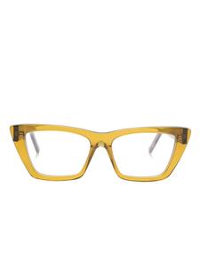 SL276 Слюдяные очки Saint Laurent Eyewear, зеленый