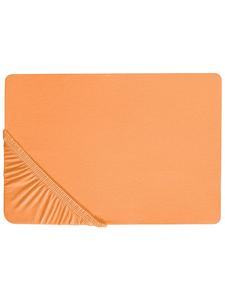 Beliani Постельное белье JANBU оранжевого цвета - (Ш) 180 x (В) 30 x (Д) 200 см
