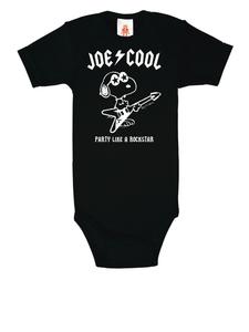 Logoshirt Детский боди черного цвета