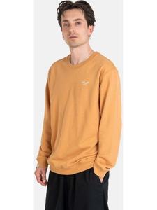 Reell Пуловер «Staple Terry Crewneck» оранжевого цвета