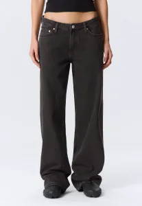 Свободные джинсы свободного кроя с низкой посадкой Weekday, Black Rinse