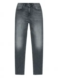 Джинсы D-Strukt с эффектом потертости, 2019 DIESEL, серый