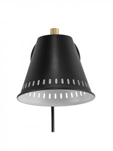 Nordlux Настенный светильник "Сосновая" черного цвета - (В)13,3 x (Г)19,5 см