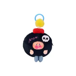 Креативный дофаминовый аксессуар разноцветный сопровождающий и успокаивающий милый плюшевый кулон 9cm height PUDOWRABBIT